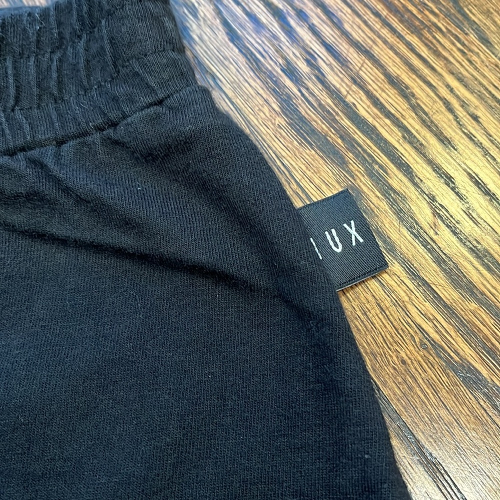 Huxbaby Black Shorts - size 3-6 months - Picture 3 of 8